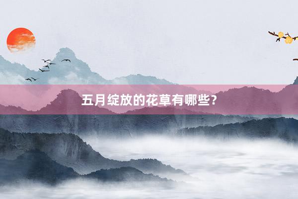 五月绽放的花草有哪些？